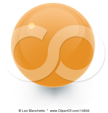 10832-Clipart-Illustration-Of-A-Yellow-3D-Sphere-Internet-Button