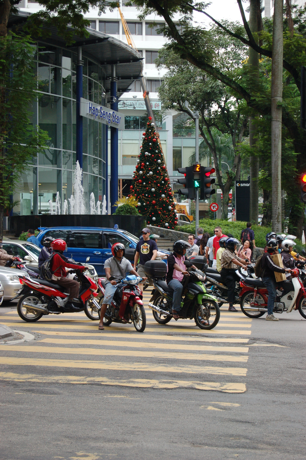 Green for pedestrians