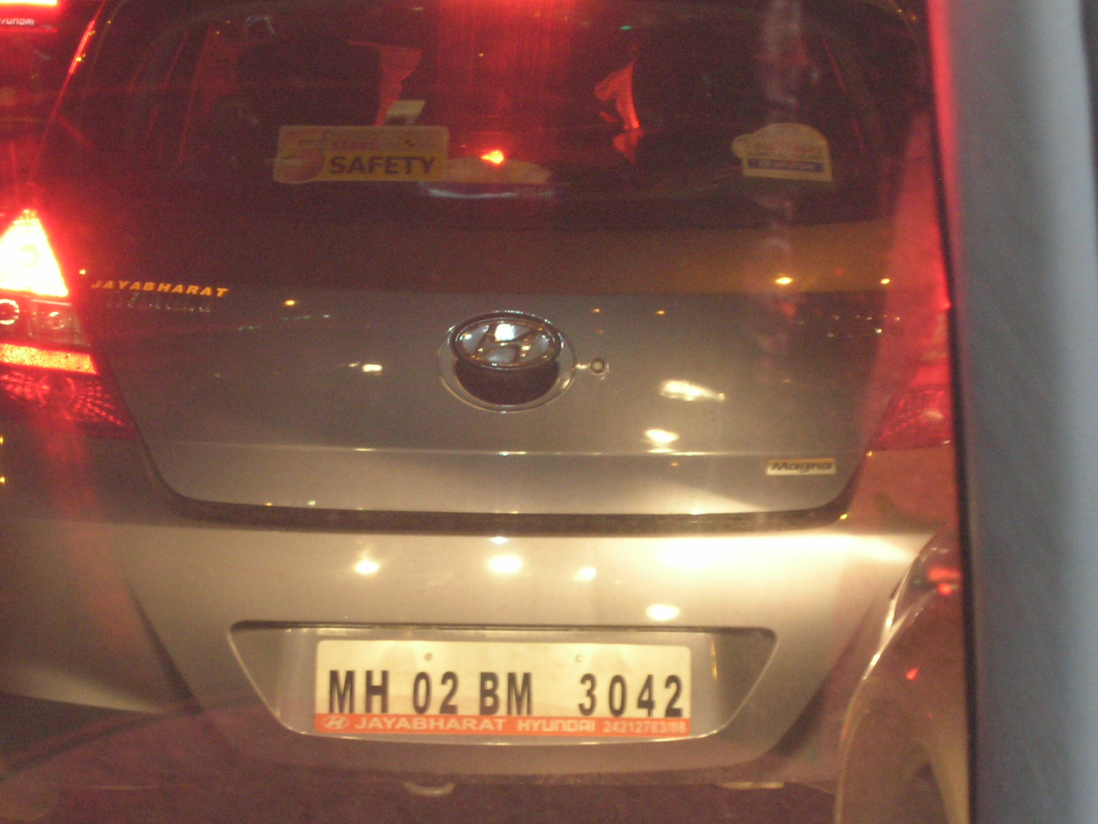 Indian licence tag