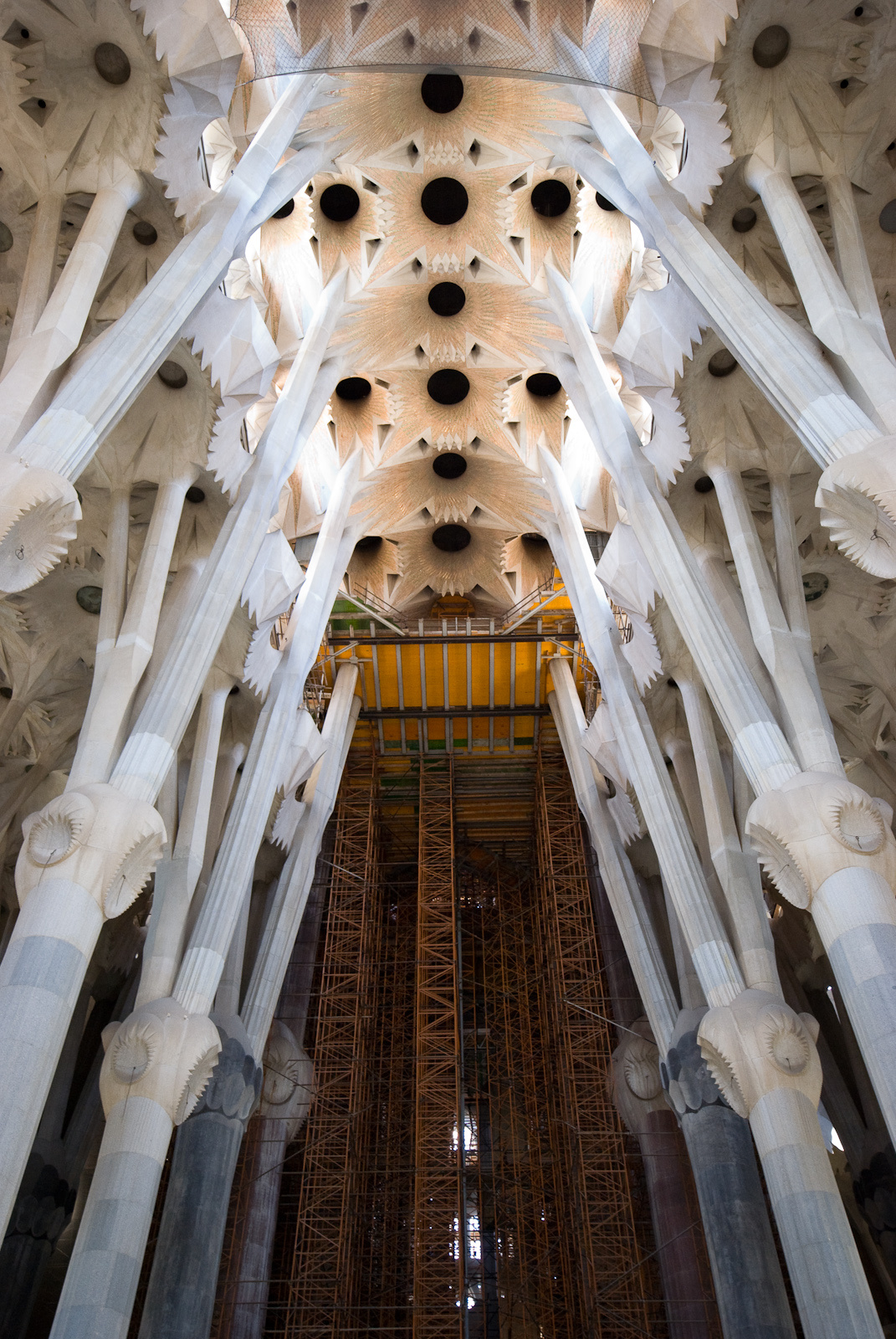 Sagrada Familia - Állványok
