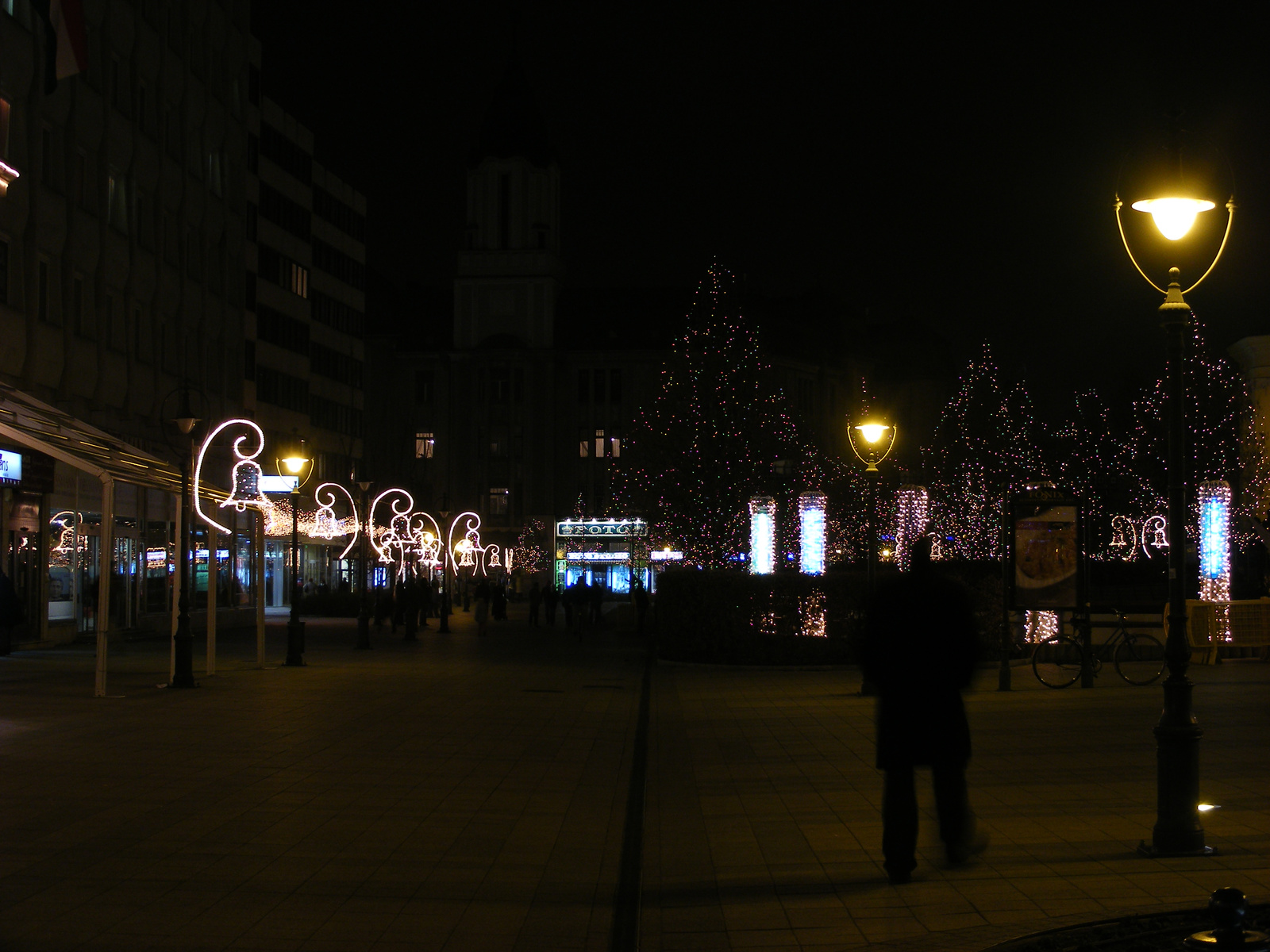 Debrecen Belváros - Ünnepi fények