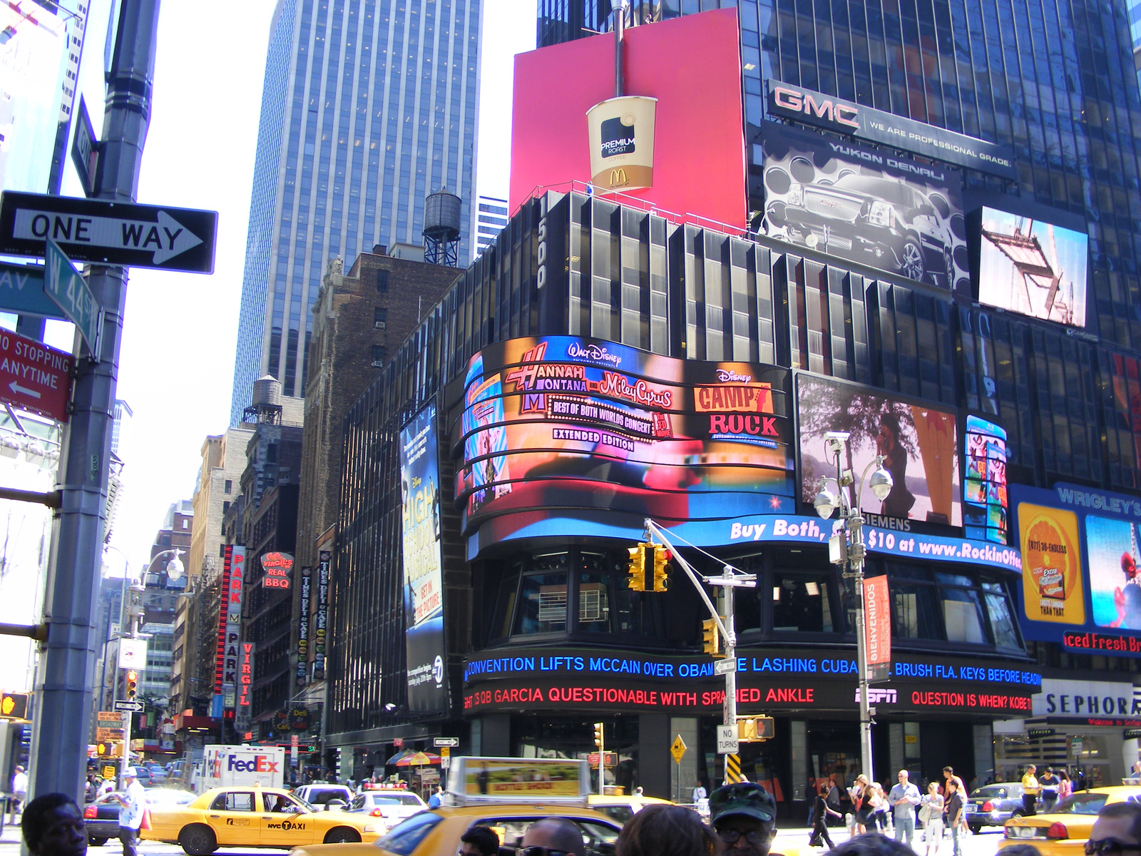 Times Square, Manhattan, New York City, New York, USA