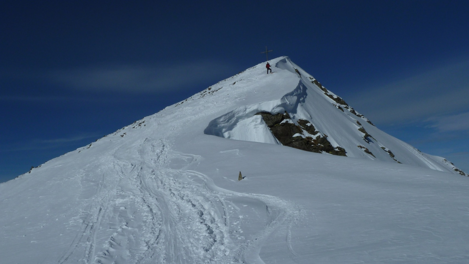 Lefelé a Preber-csúcsról.Foto: Hőke Marci