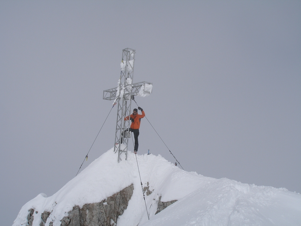 Hoher Dachstein csúcsán.