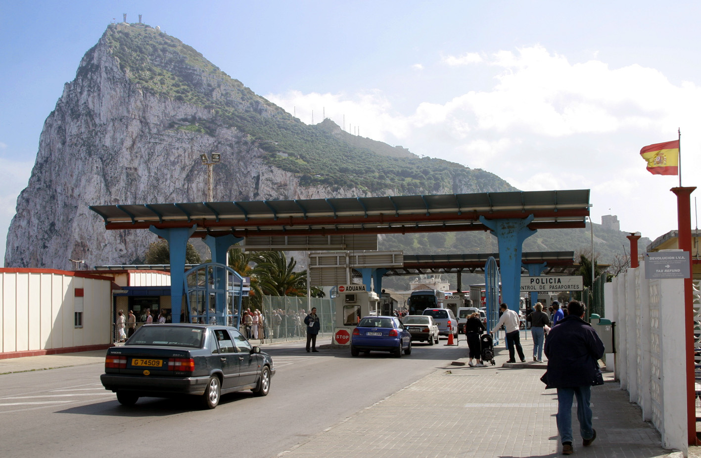 gibraltar border