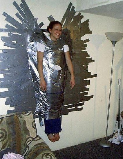 DuctTapeWallBed
