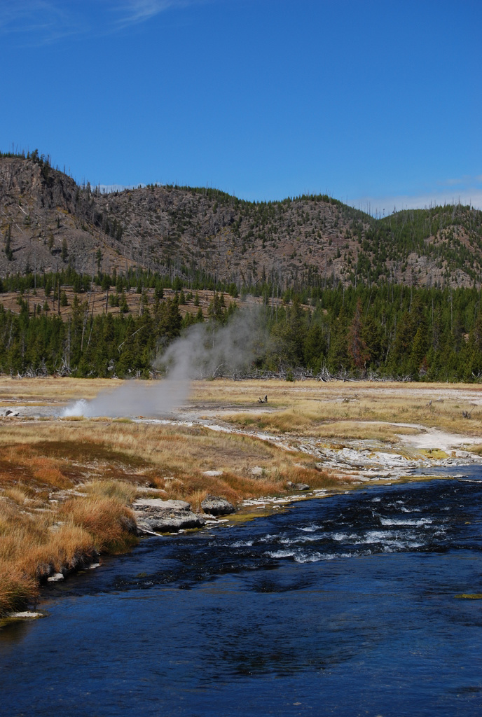 US 2010 Day08  118 Firehole River, Yellowstone NP, WY