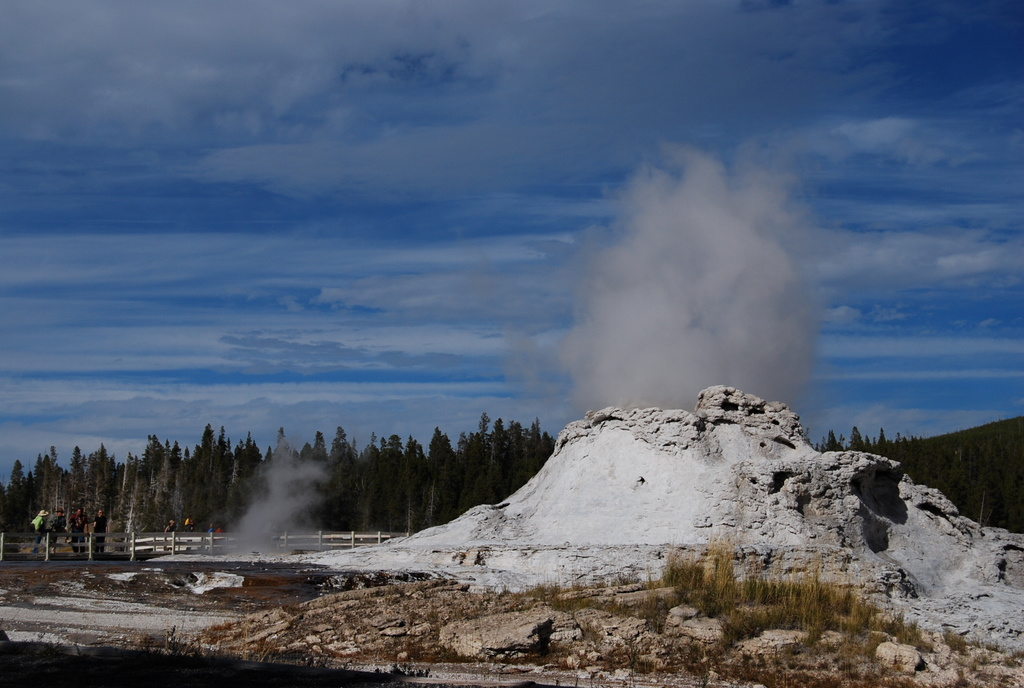 US 2010 Day08  148 Castle Geyser, Yellowstone NP, WY