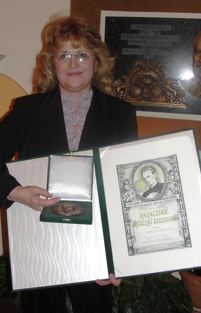 A díjjal 20110129