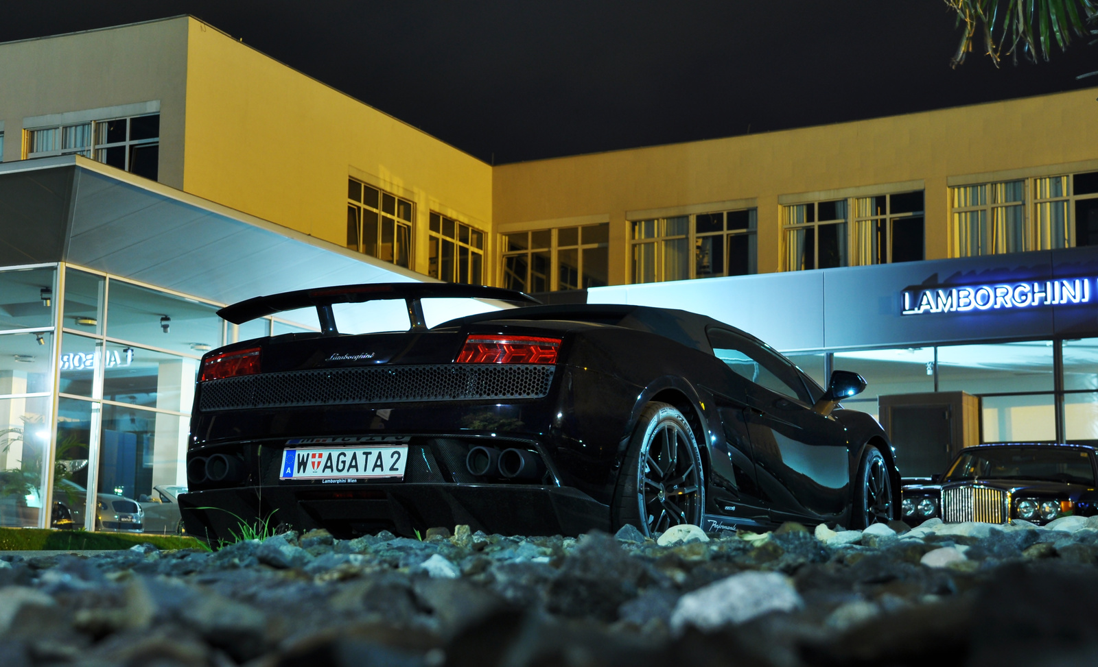 Lamborghini in the Night