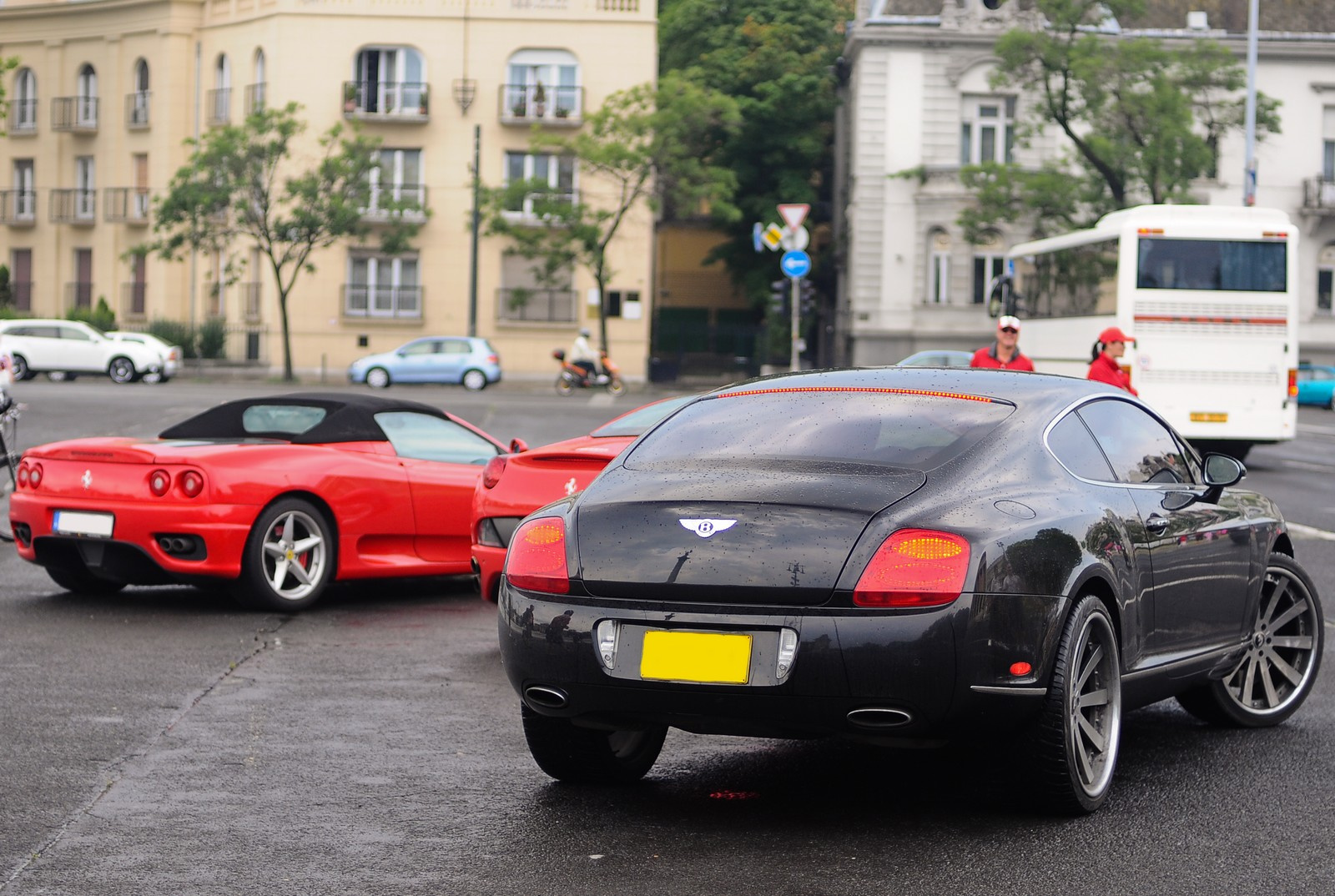 Ferrari 360 Spider - Ferrari California - Bentley Continental GT