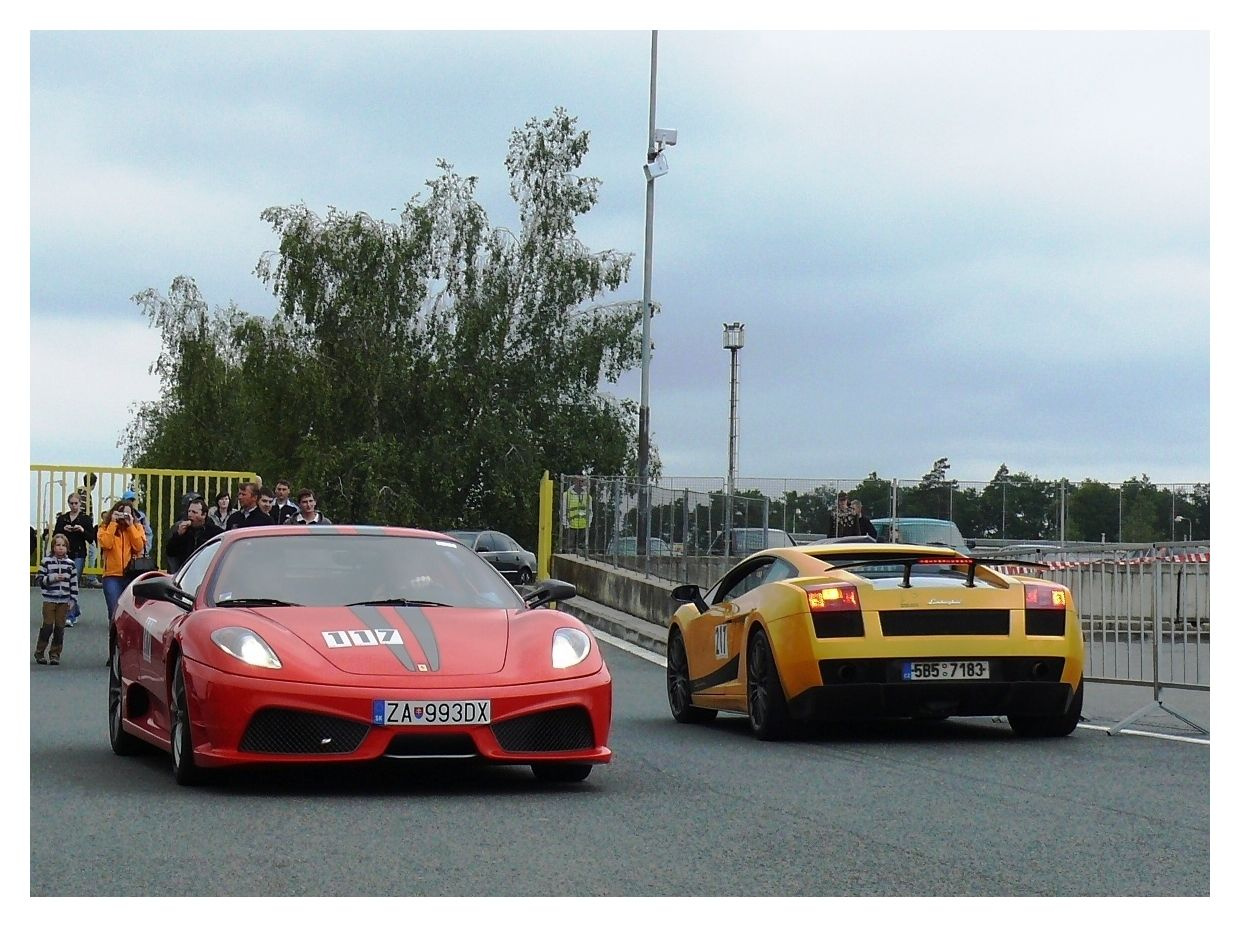 Ferrari 430 Scuderia - Lamborghini Gallardo Superleggera combo