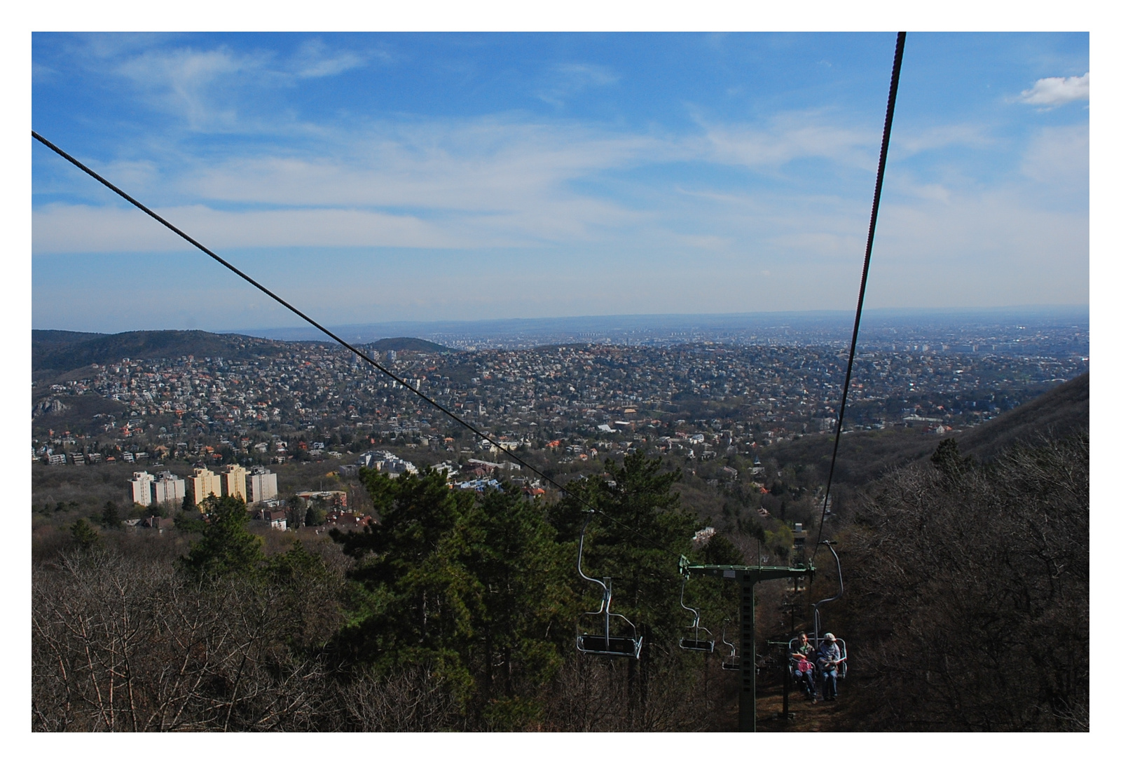 Budapest a libegőről