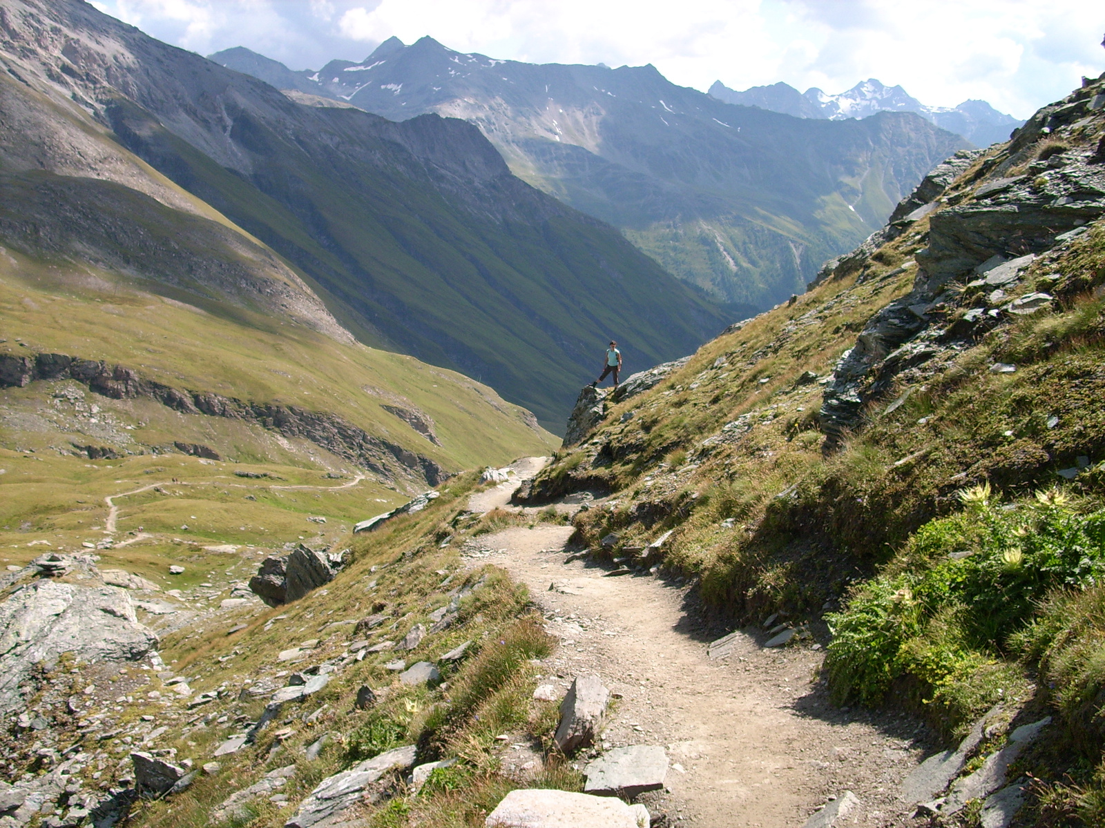 Juli Lucknerhaus (1918m)-Stüdlhütte (2801m) túra 4 20090819