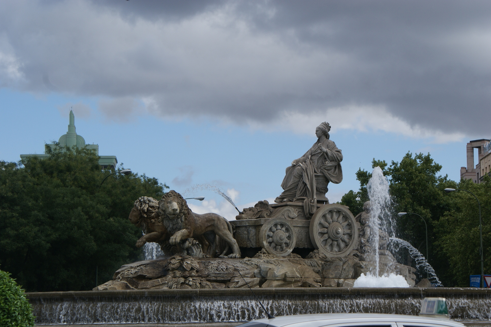 Cibeles szökőkút 1 Madrid