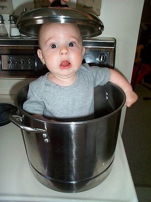 baby cooking