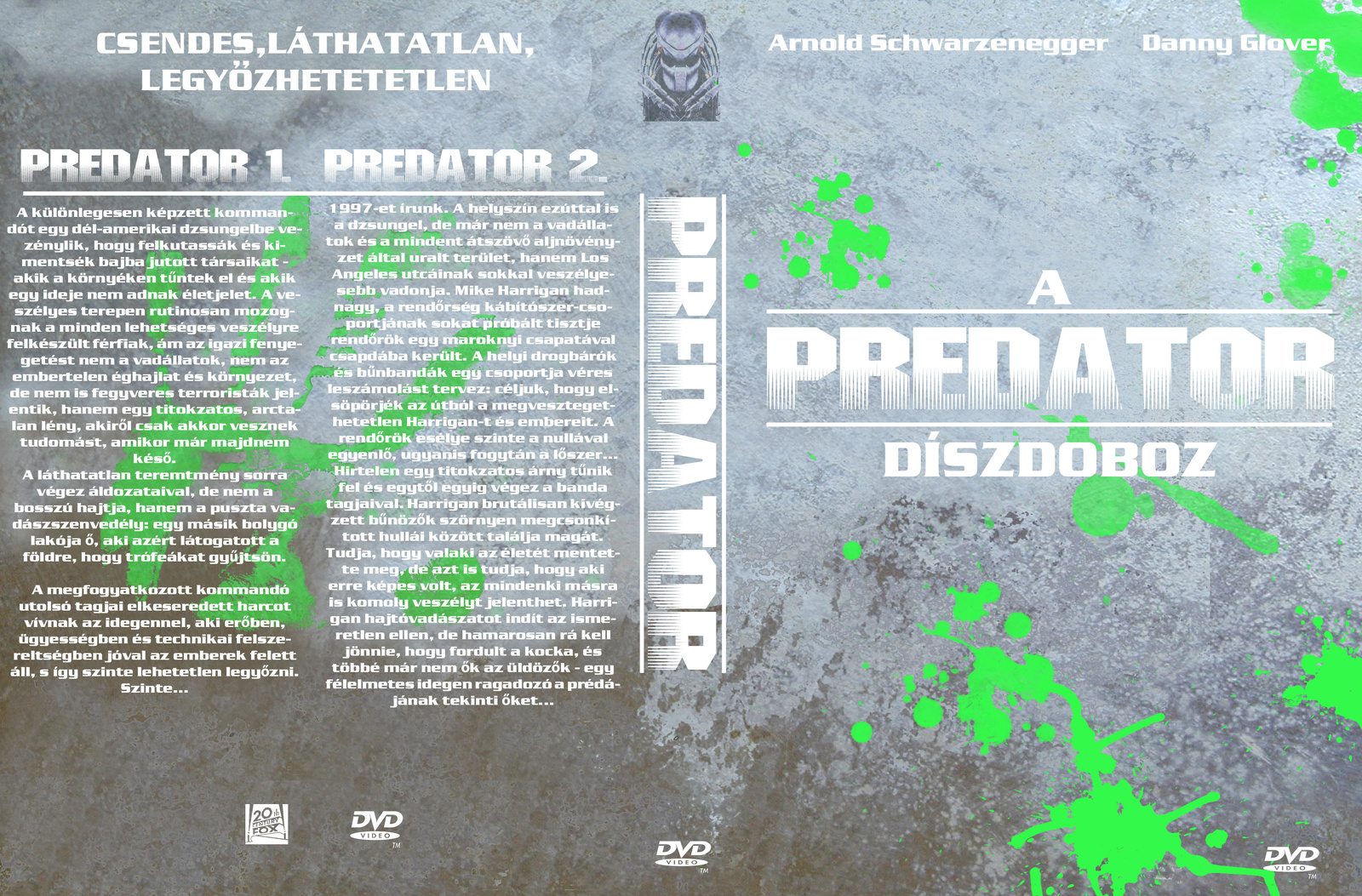 Predator 1 2 diszdoboz