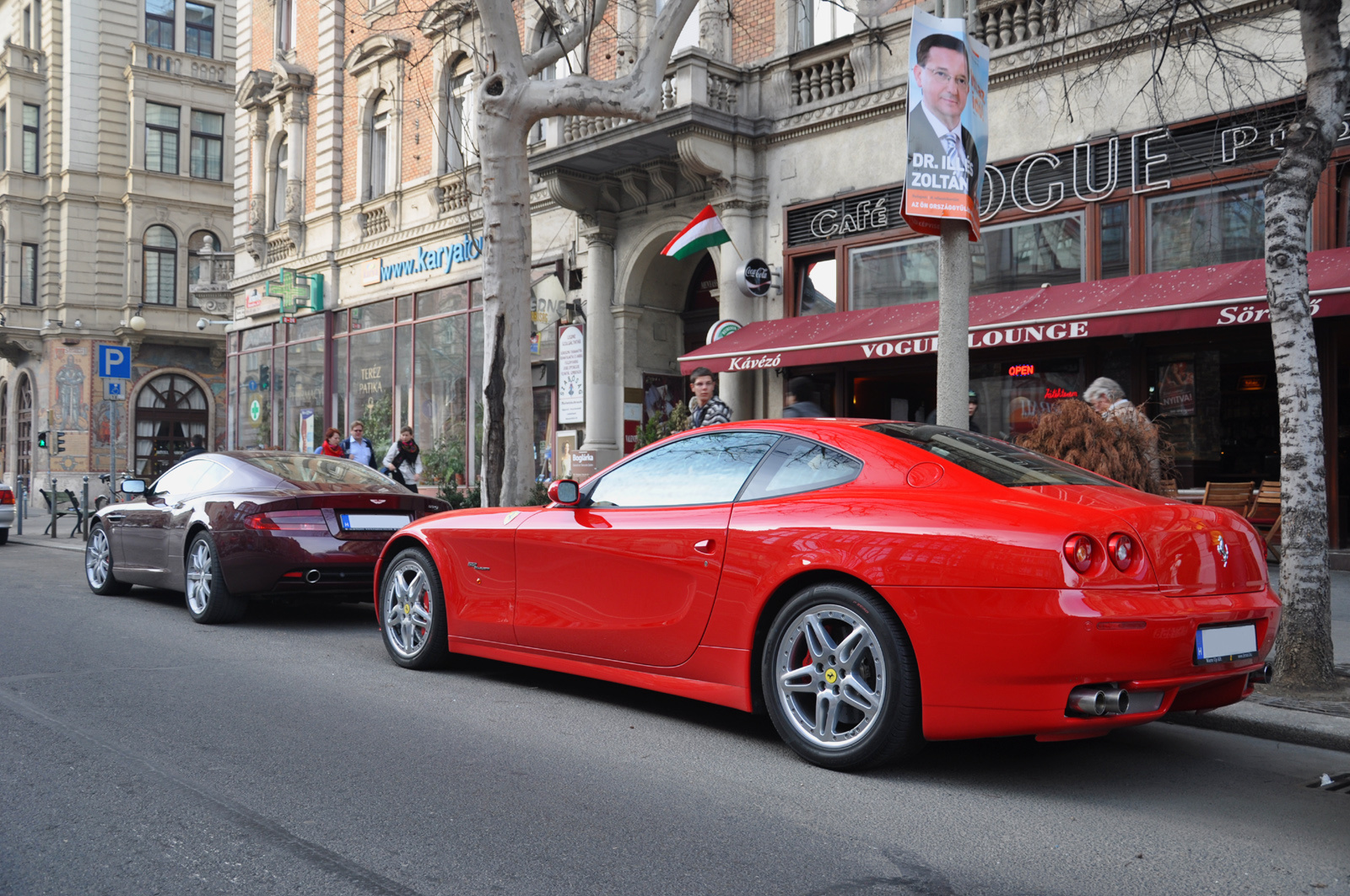 Aston Martin DB9 - Ferrari 612 Scaglietti