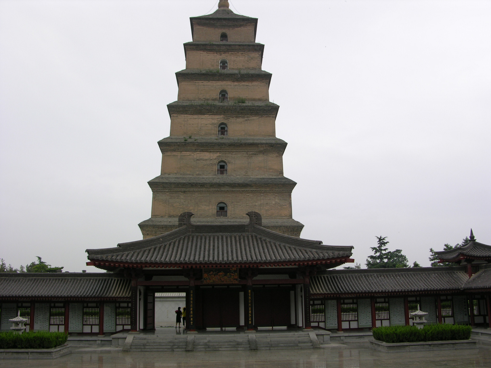 Nagy Vadliba Pagoda. Nem a kép ferde.