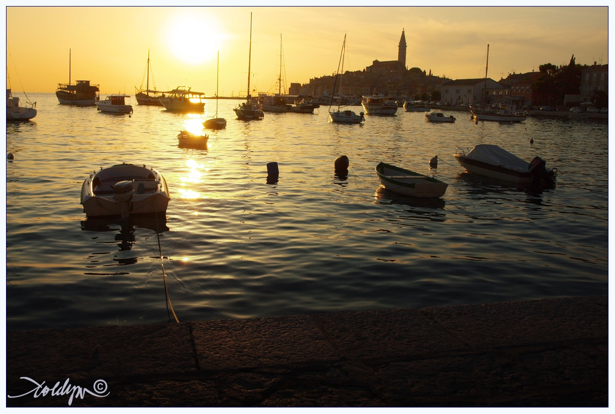 rovinj sundown