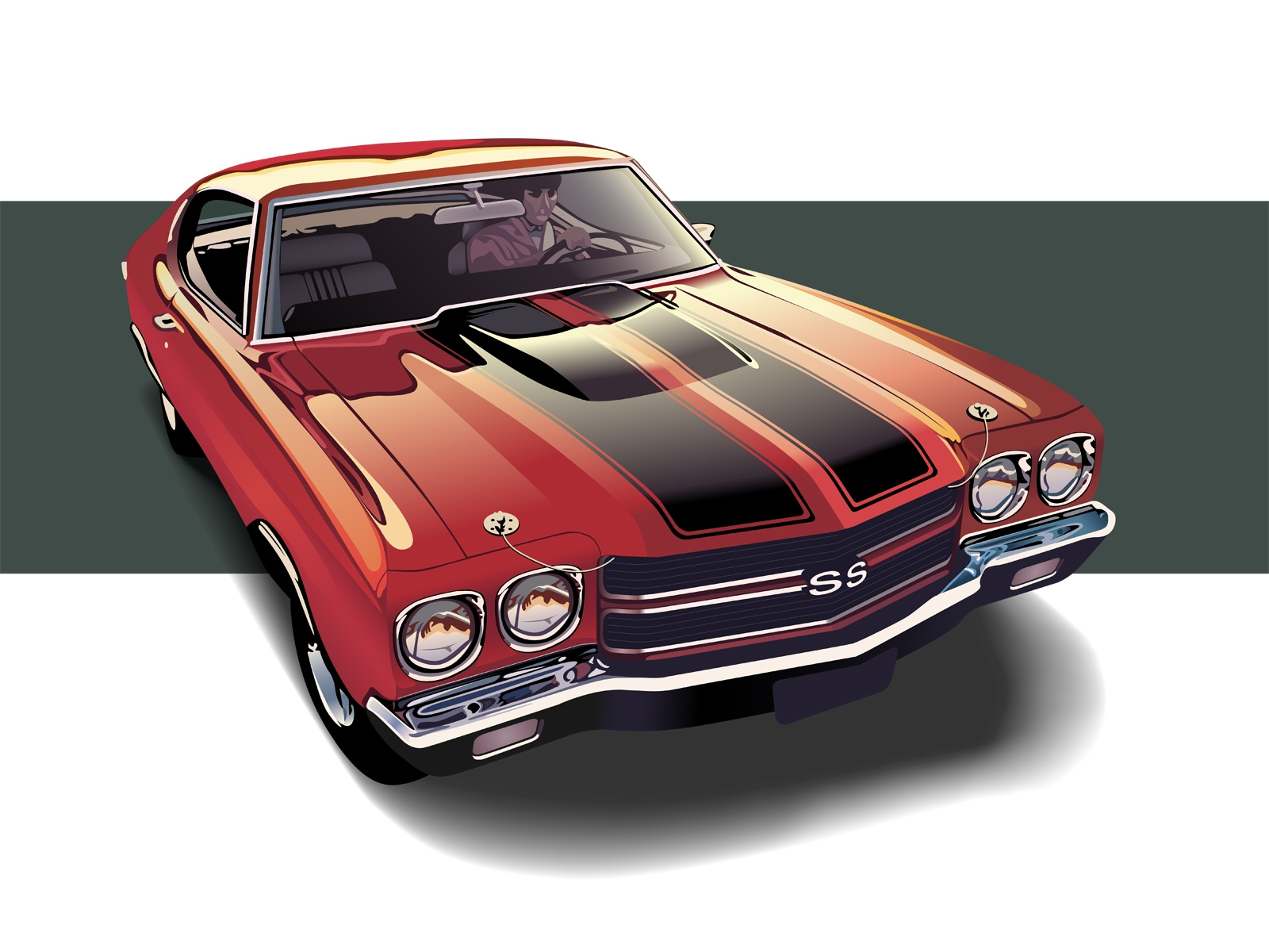 1970 Chevrolet Chevelle SS by CRWPitman