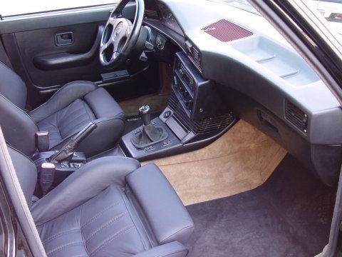 1988 BMW E28 M5 Euro Interior 1