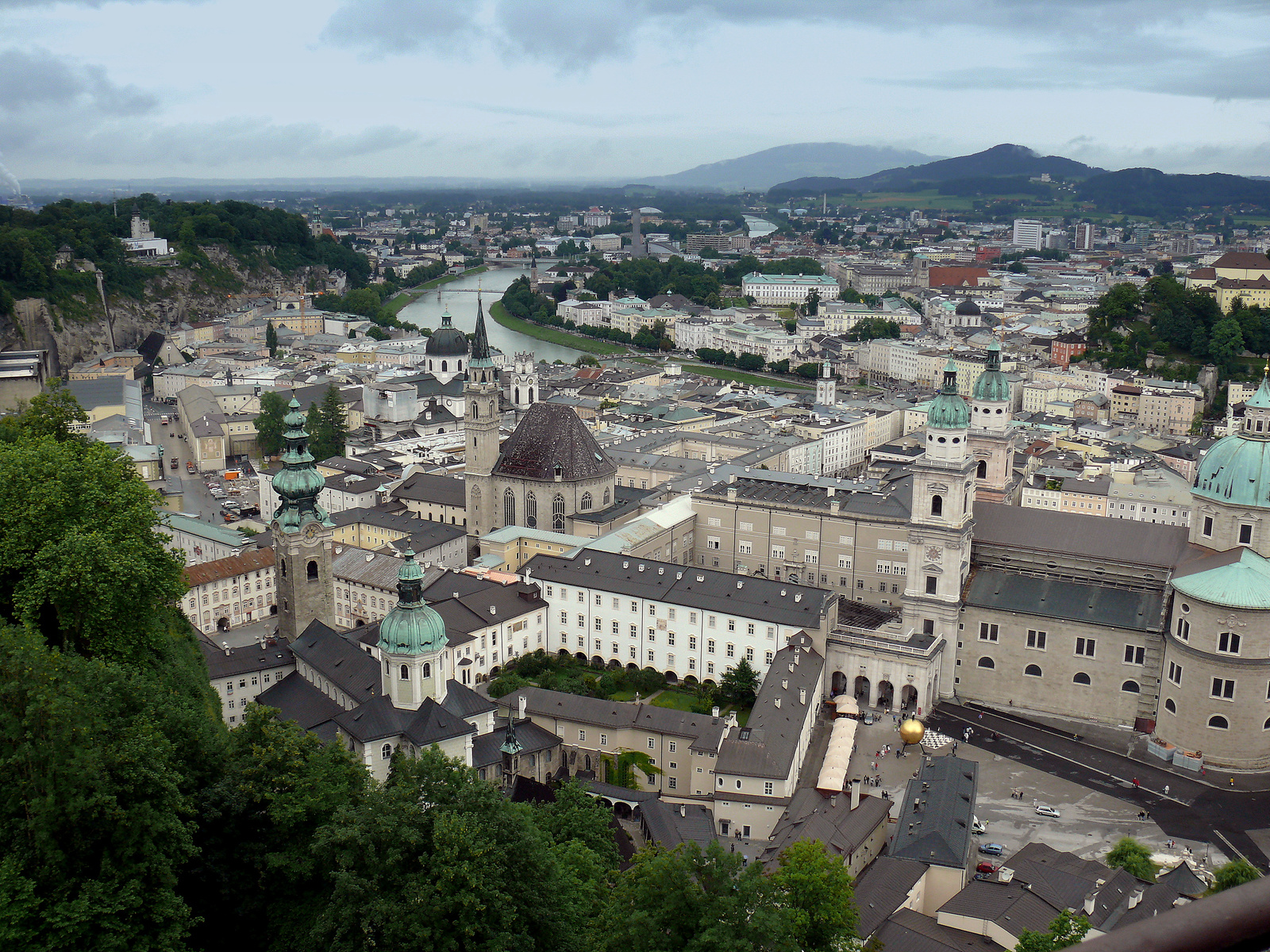 Salzburg, látkép