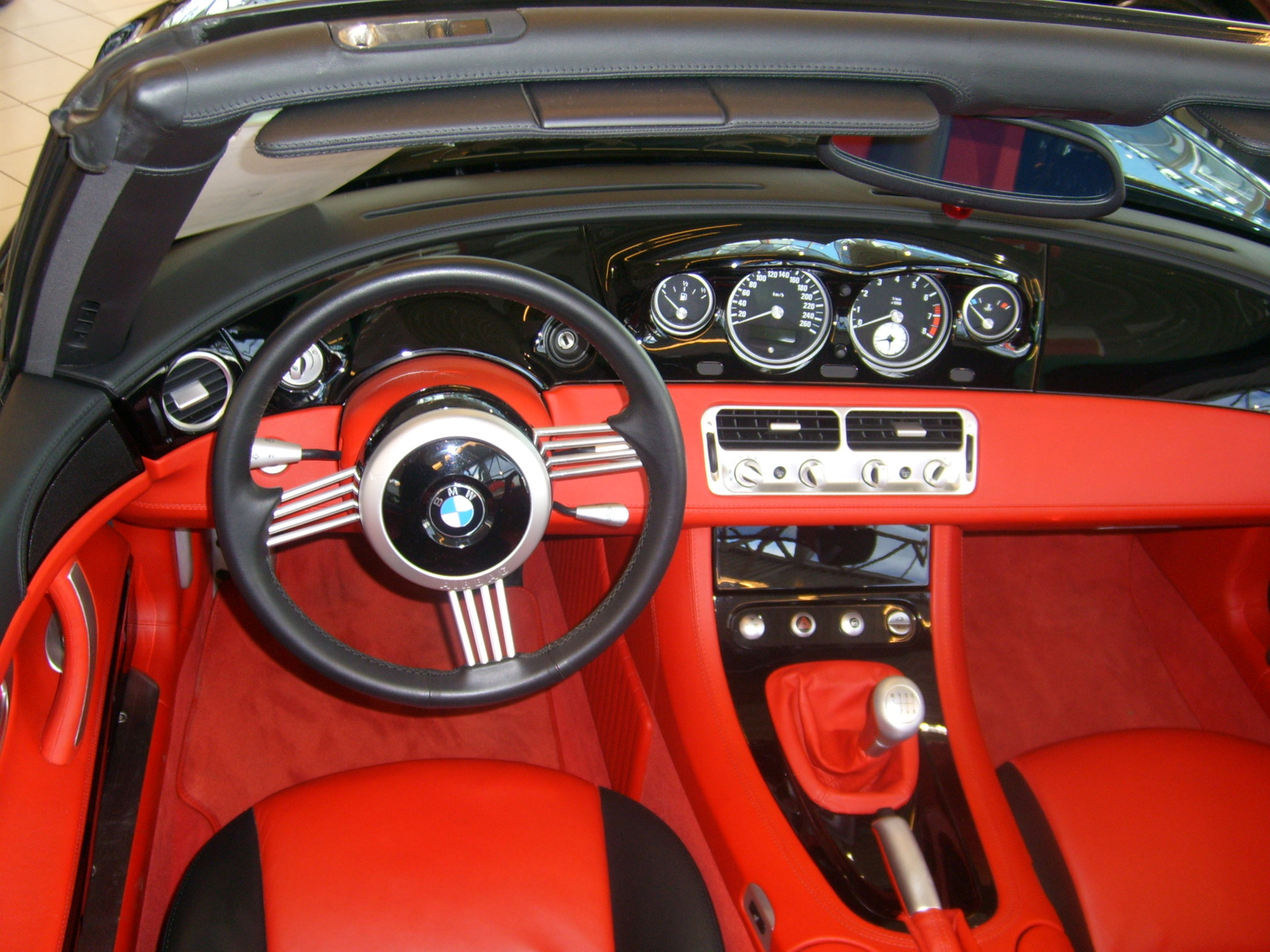 BMW Z8 Interior