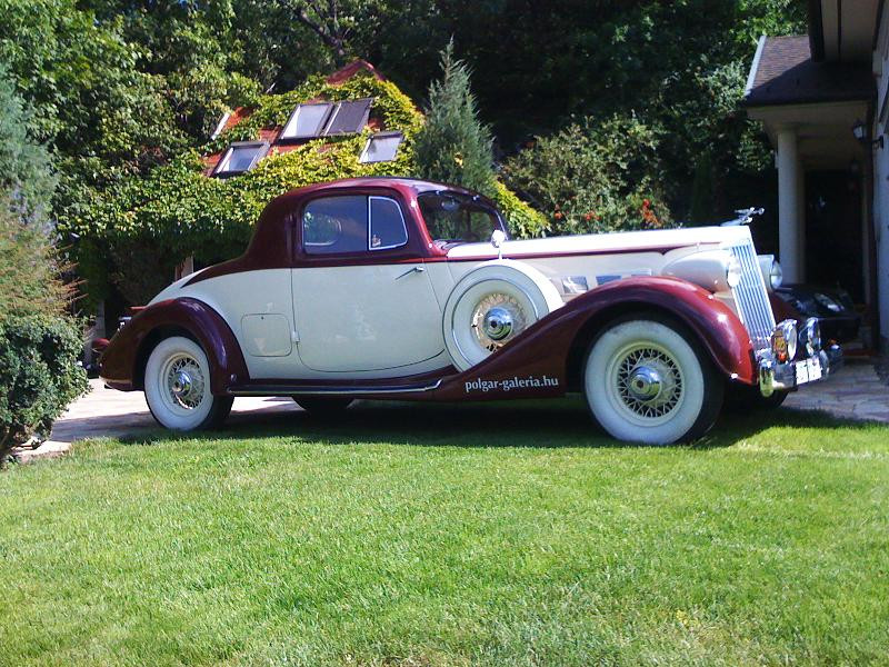 Packard Super Eight Coupe, 1936. (1)