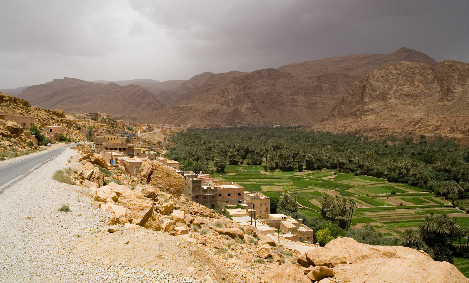 A Todra Gorge környéke