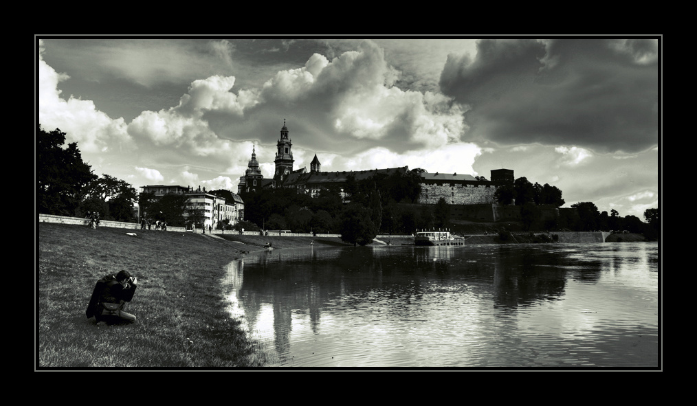 Krakow in B&W