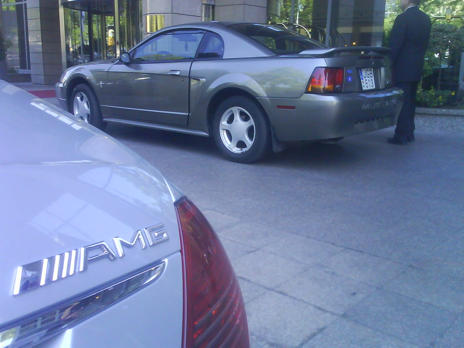 Mercedes CL500 AMG-Ford Mustang