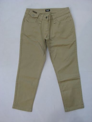 90802A-33  DNG BEIGE COTTON TROUSERS SIZE 2 4 6 8  PRICE USD 39[