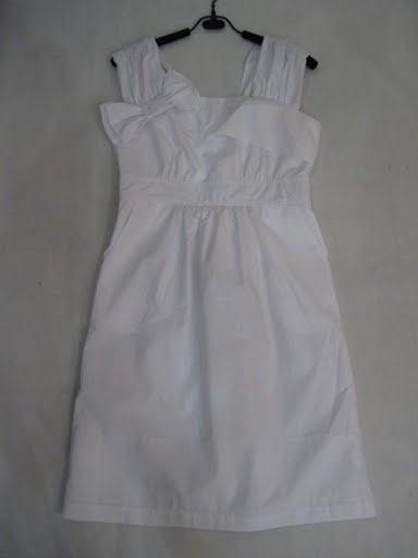 90807A-47A PRADA WHITE COTTON DRESS SIZE 2 4 6 PRICE USD 42[1]