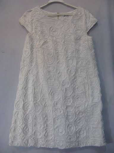 90719A-28 CHANEL WHITE COTTON DRESS SIZE 2 4 6 PRICE USD 51[1]