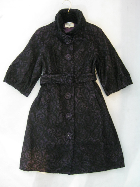 90924A-20B CHANEL BLACK LACE&POLYESTER DRESS SIZE 2 4 6 PRICE US