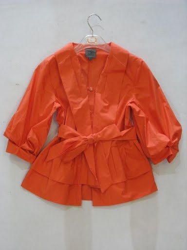 90724A-28A CK ORANGE COTTON TOP SIZE 2 4 6 PRICE USD 39[1]