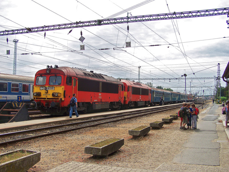 M41 - 2203 + M41 - 2152 Dombóvár (2009.09.11).