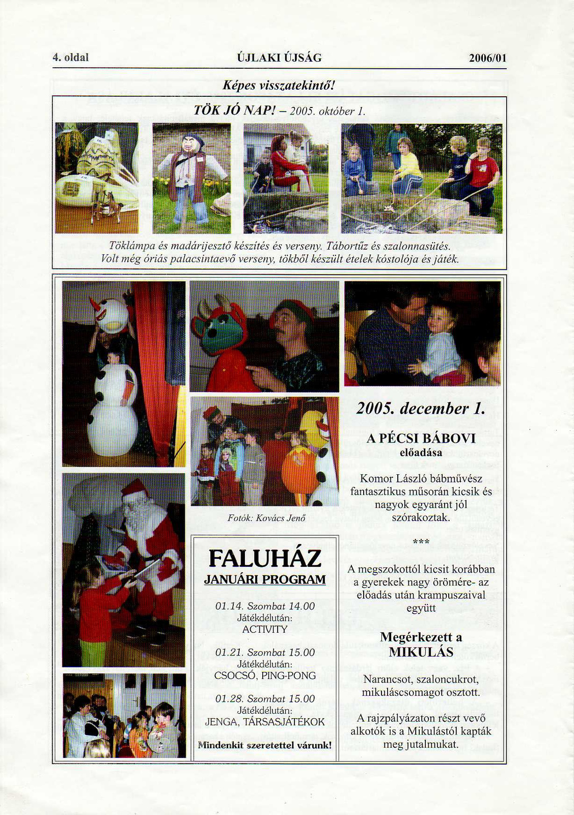 Újlaki Újság 2006 január004
