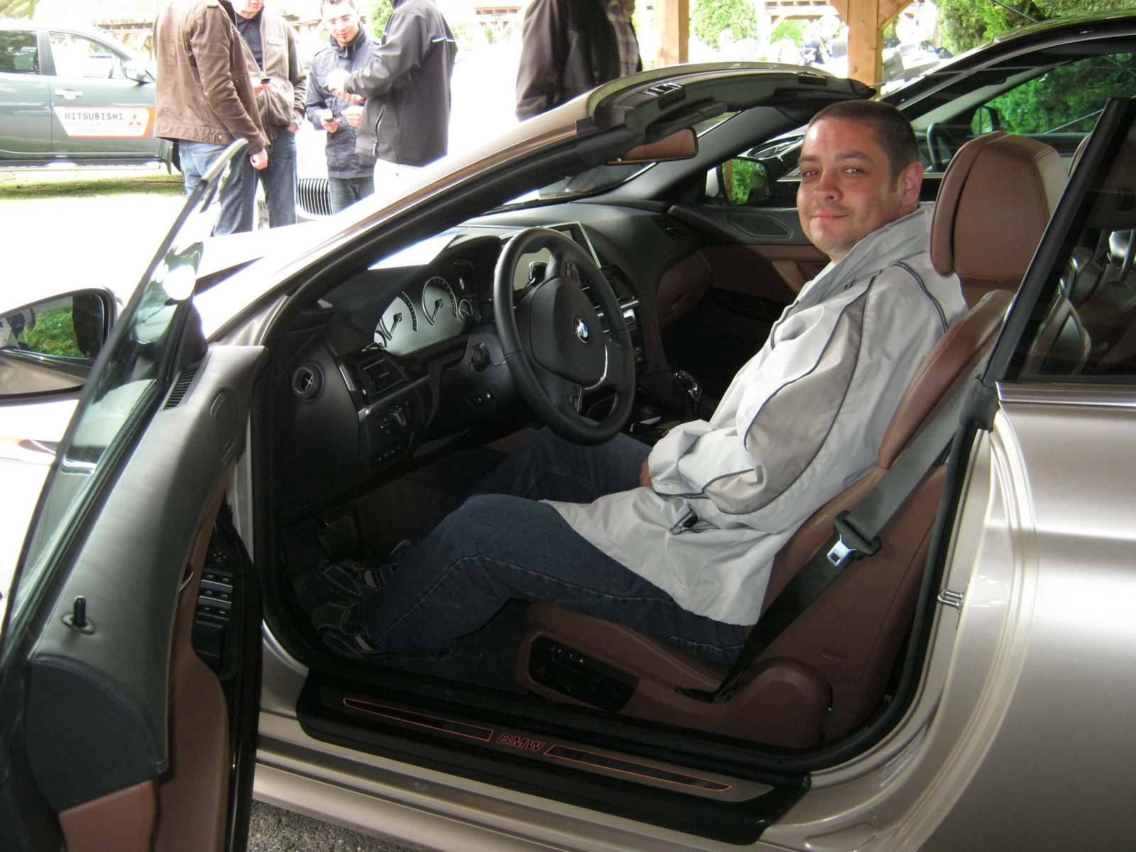 Én a BMW 640i Cabrióban