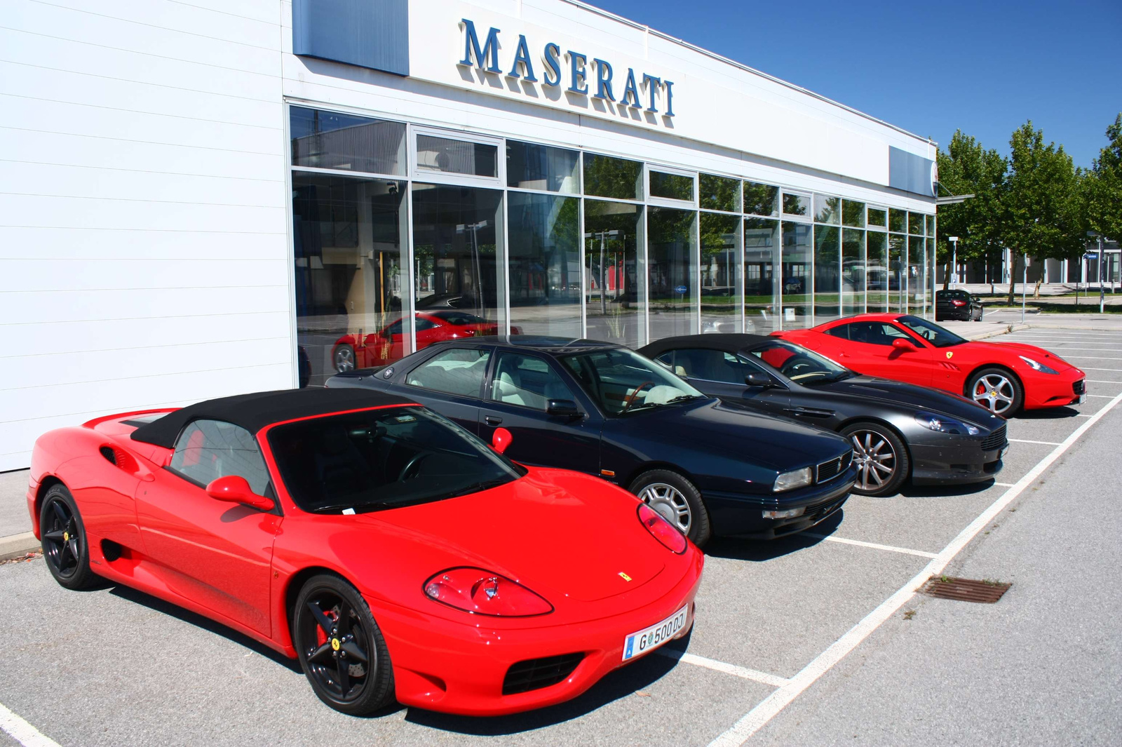Ferrari - Maserati - Aston Martin - Ferrari