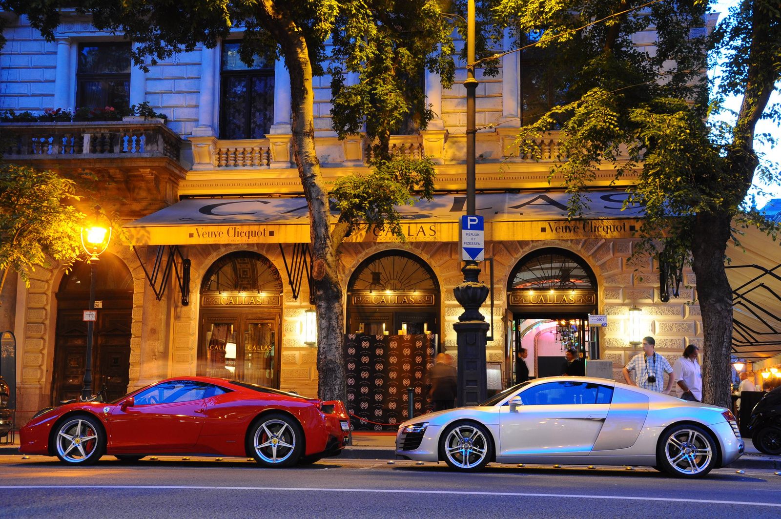 Dupla 165 Ferrari 458 & Audi R8