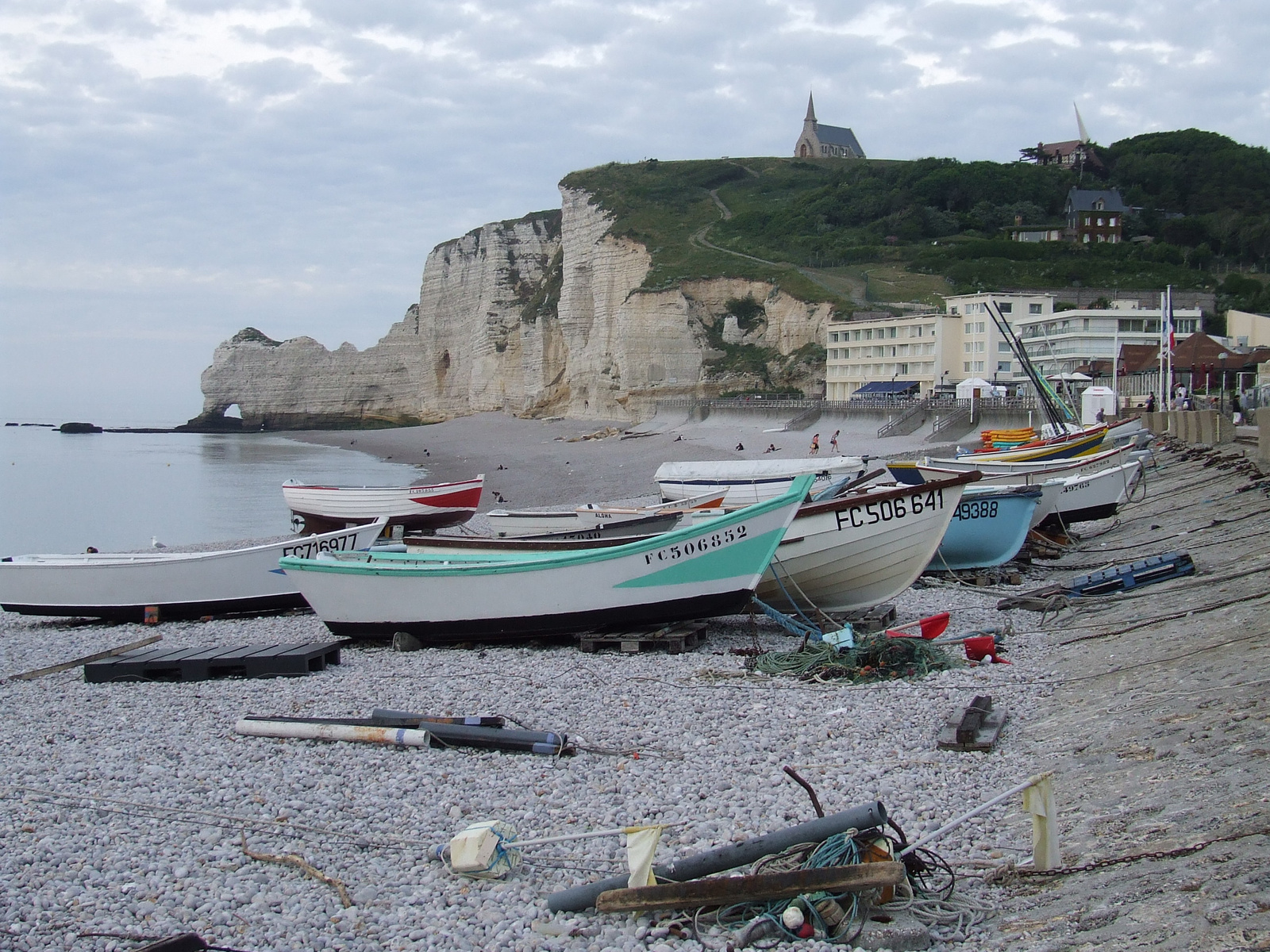 4. nap Etretat