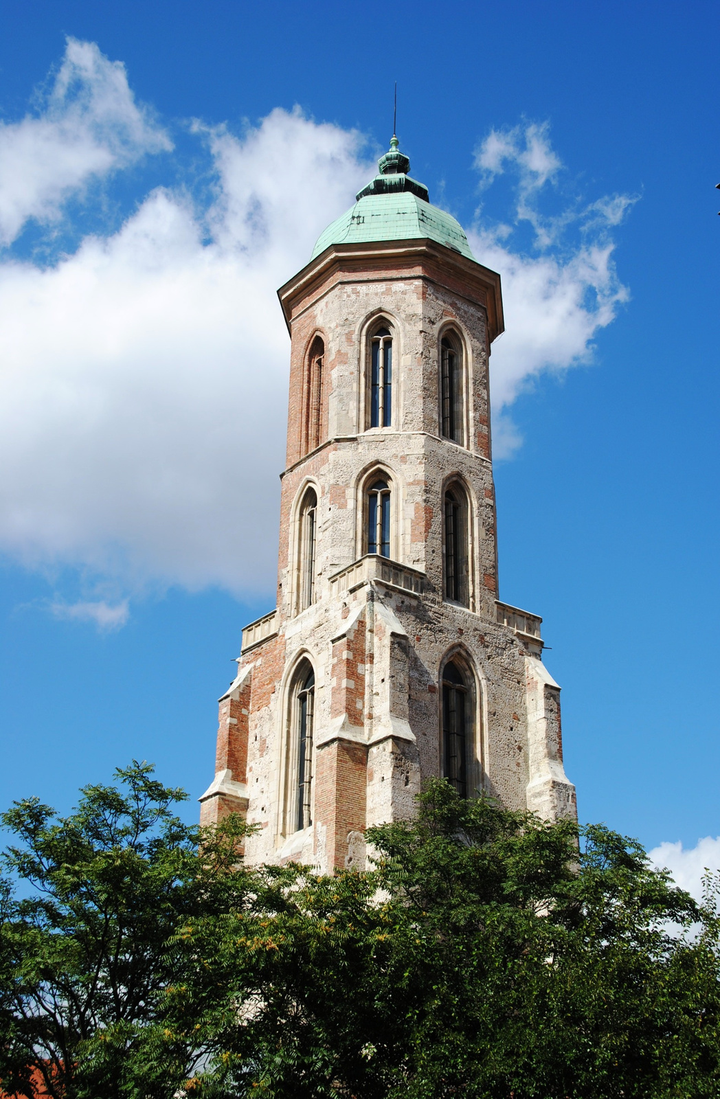 Volt Mária Magdolna (Helyőrségi) templom tornya