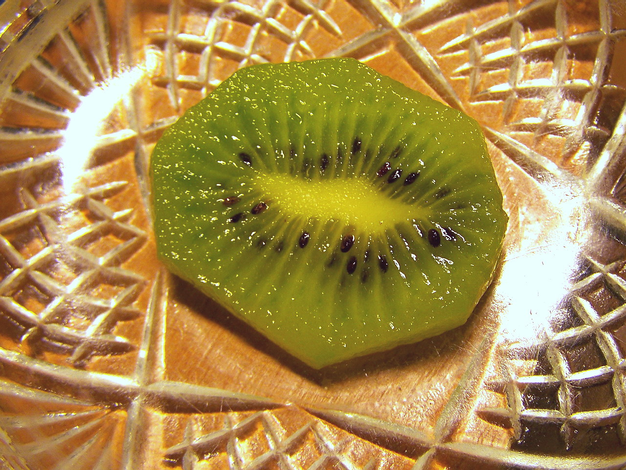 gyümölcsök, kiwi-belső