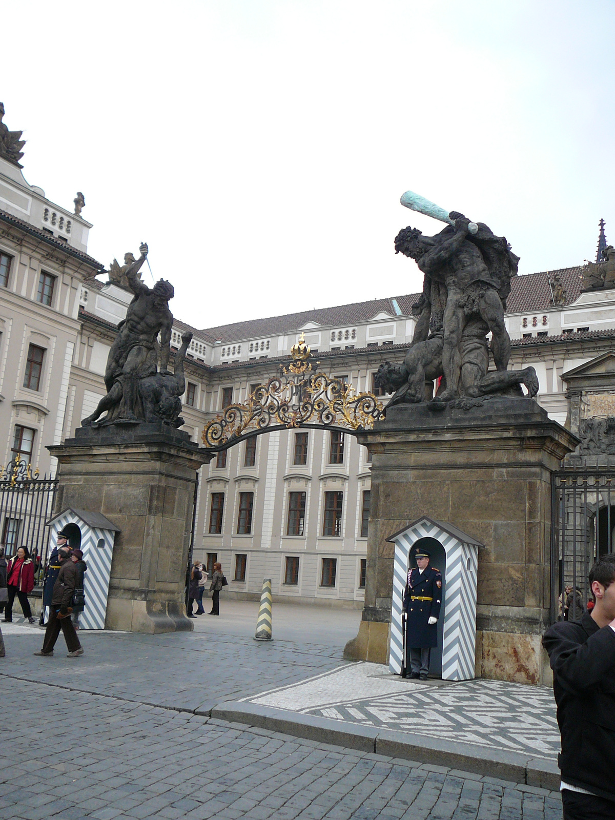 030 A Prágai Vár bejárata
