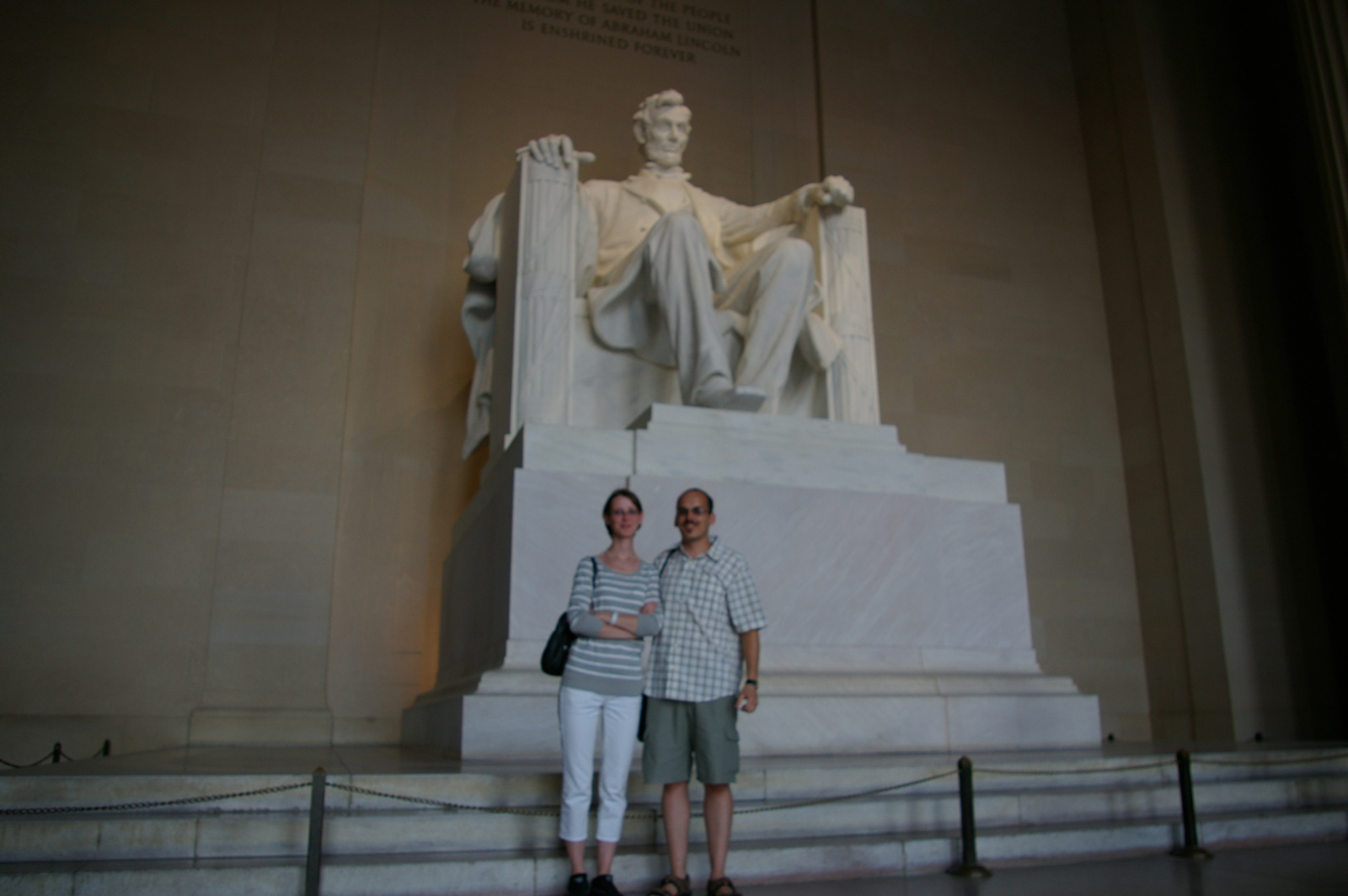 Lincoln és mi, egy kedves kelet-európai turista alkotása