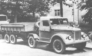 Szovjet GAZ-456 kísérleti félpótkocsis 1960