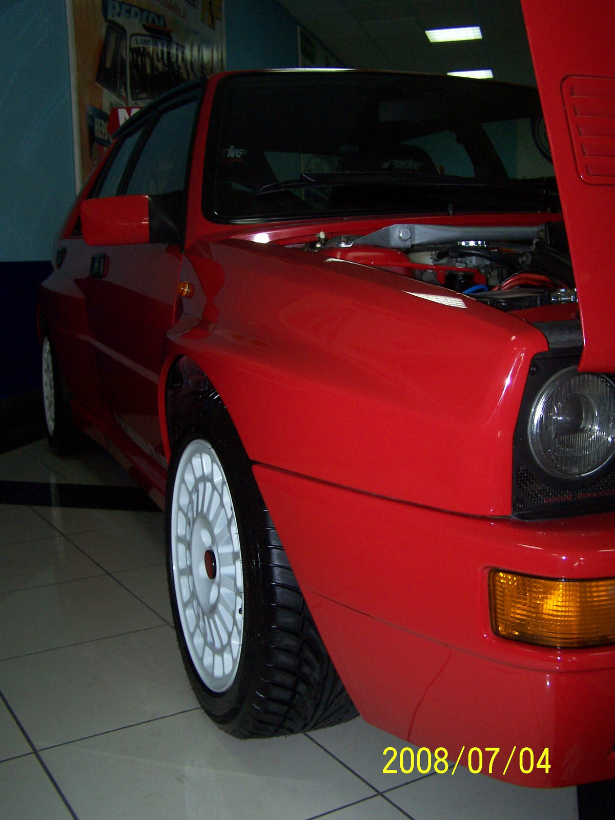 Lancia Delta HF Rosso