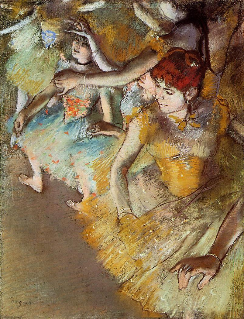 Degas Ballet Dancers on the Stage